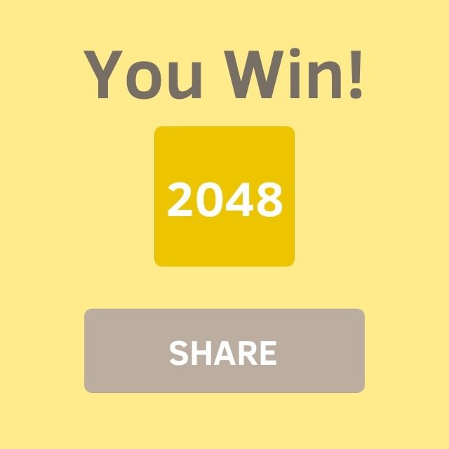 Win 2048 Every Time