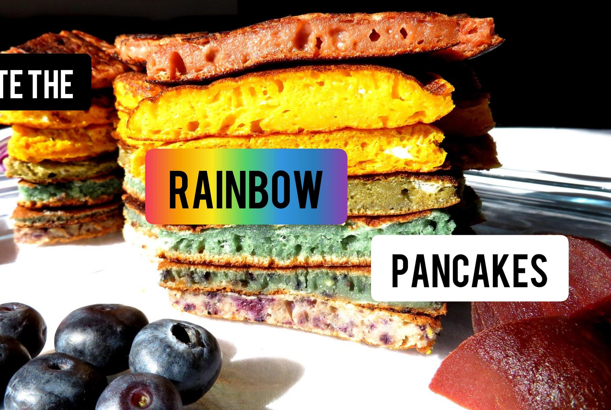 Taste the Rainbow Pancakes With Homemade Food Colouring. 5 Steps (with Pictures) Instructables
