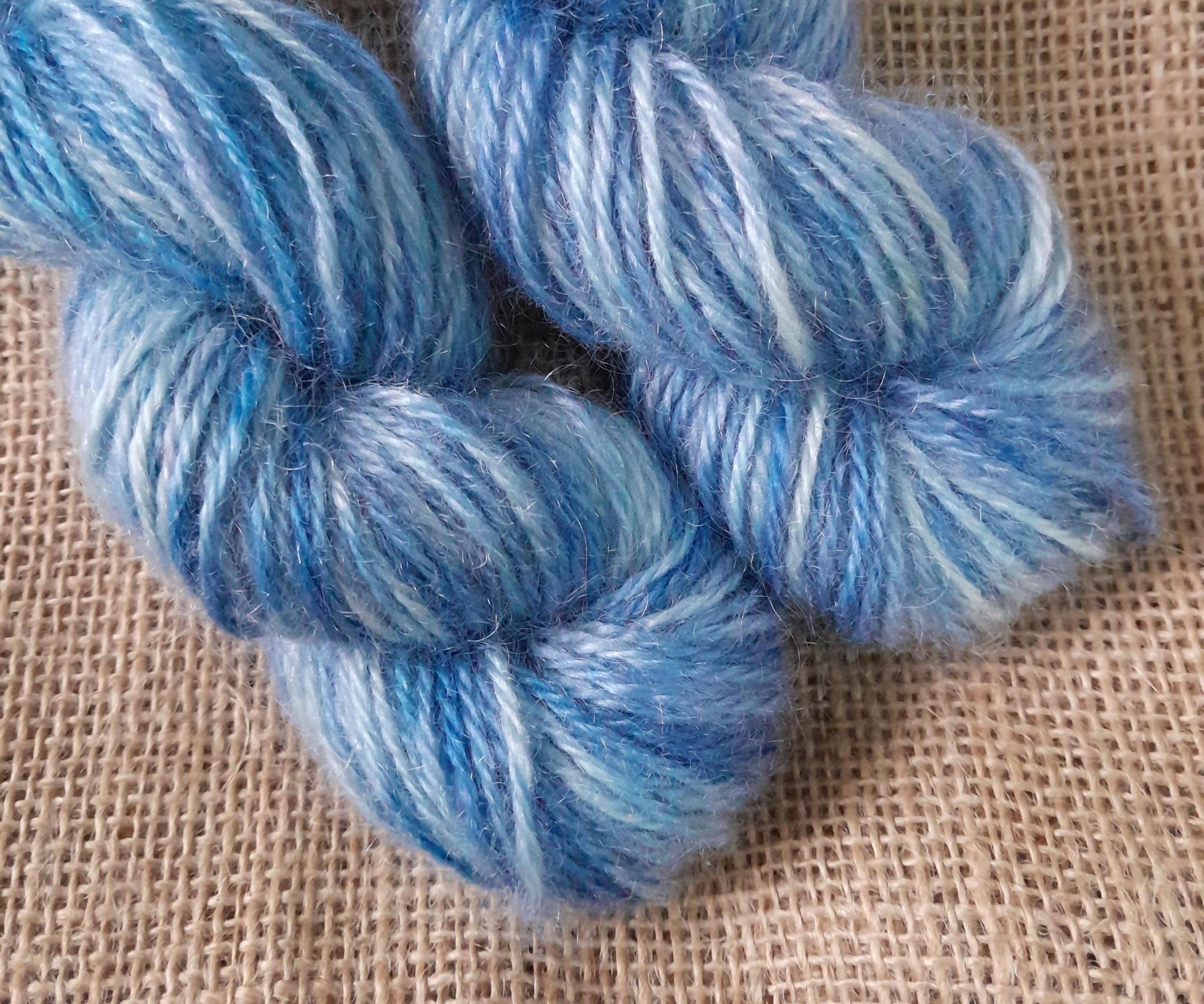 Hand Dyed Mohair Yarn - Create Your OWN Goatally Gorgeous Variegated Yarn