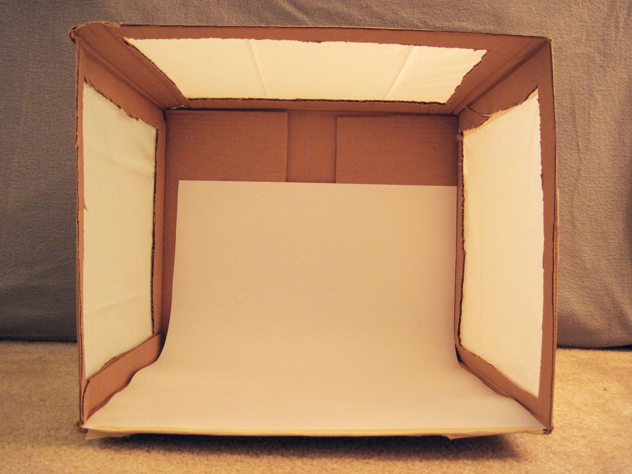 Inexpensive DIY Lightbox 6 Steps Instructables