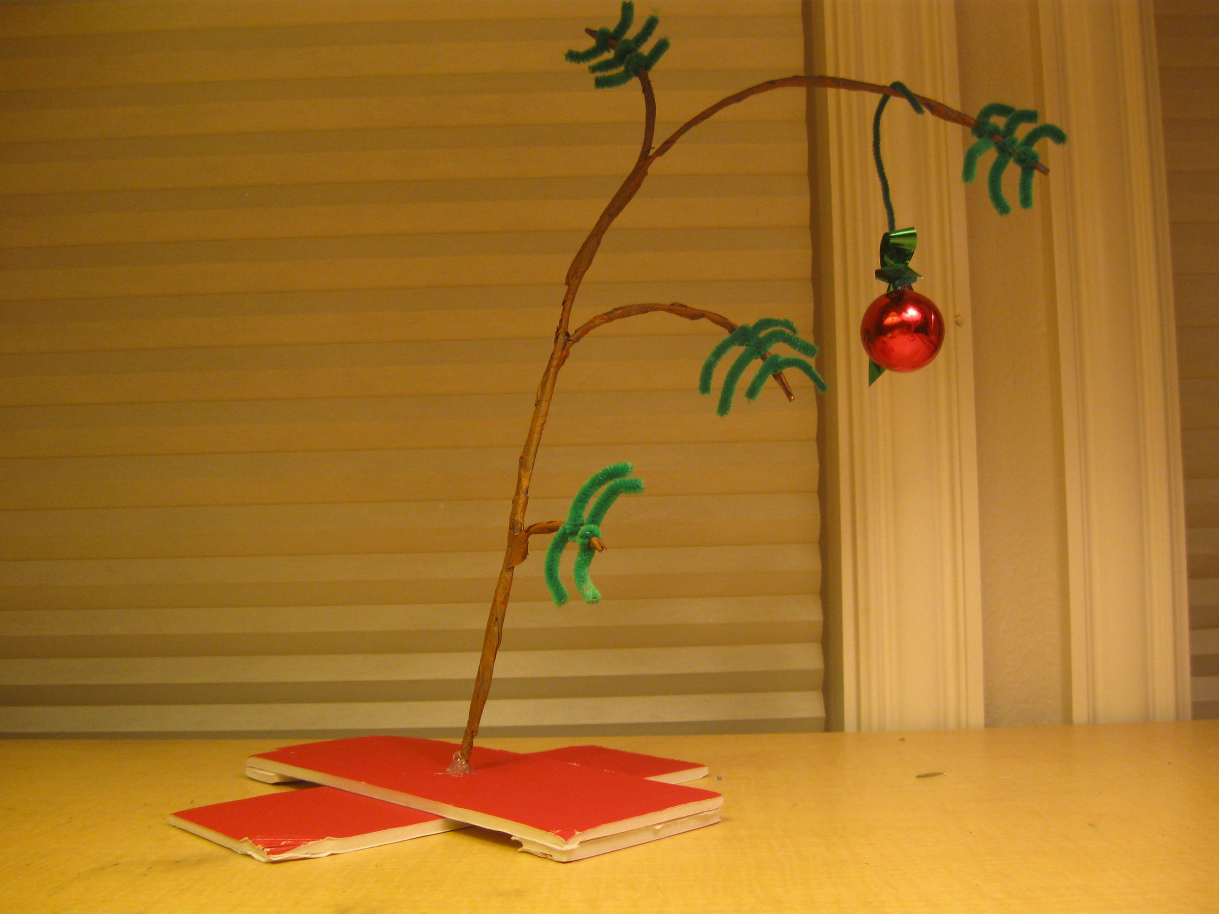 Charlie Brown's Christmas Tree 9 Steps Instructables