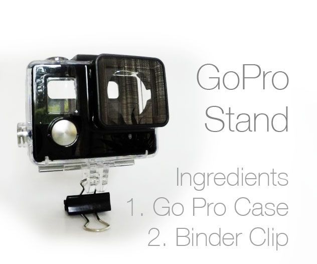 GoPro Stand Binder Clip
