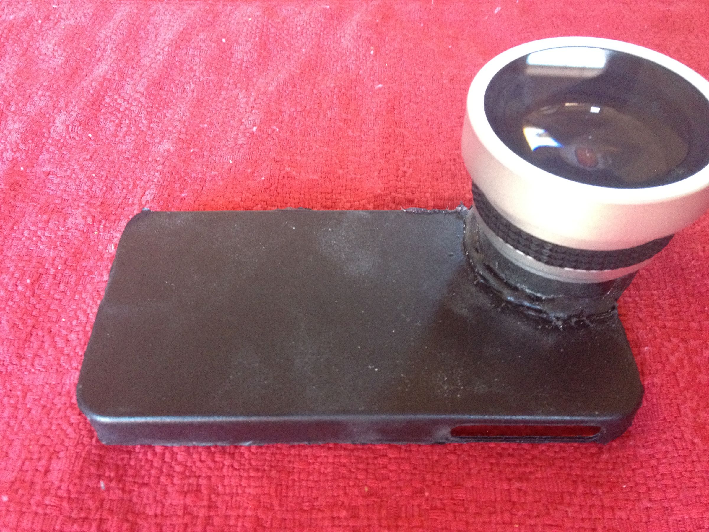 $6 Cheap iPhone Fisheye Lens case(any phone really)