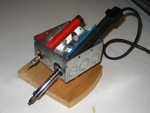Build a Cheap Soldering Iron Holder
