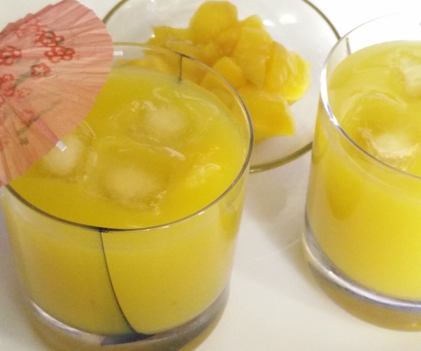 Homemade Mango Frooti