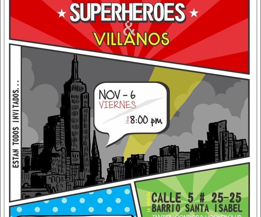HEROES AND VILLAINS PARTY 