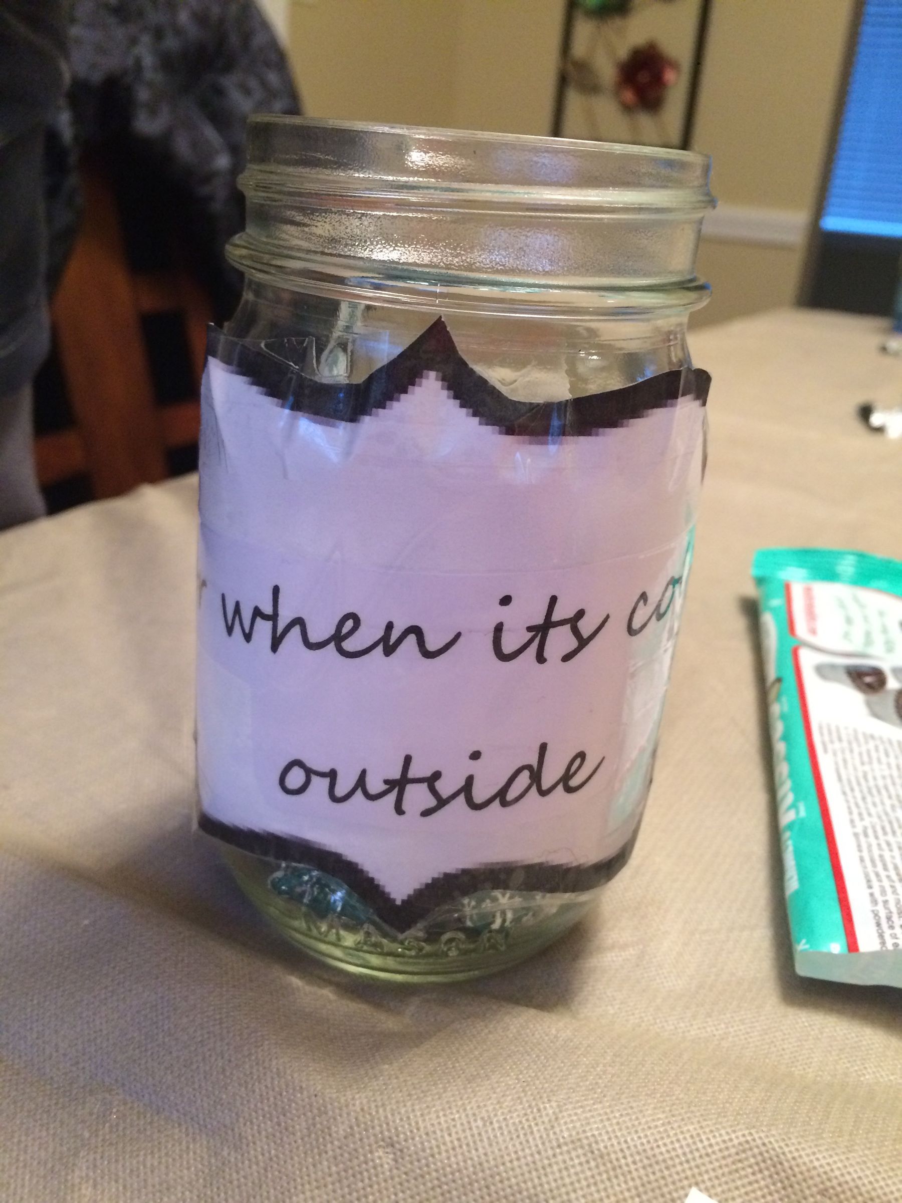 Candy Jar for the Holidays