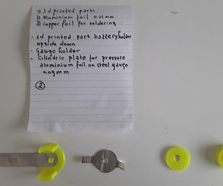 Gauge for Nozzle 3d Printer