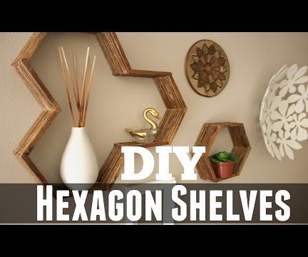 Honeycomb Hexagon Shelves