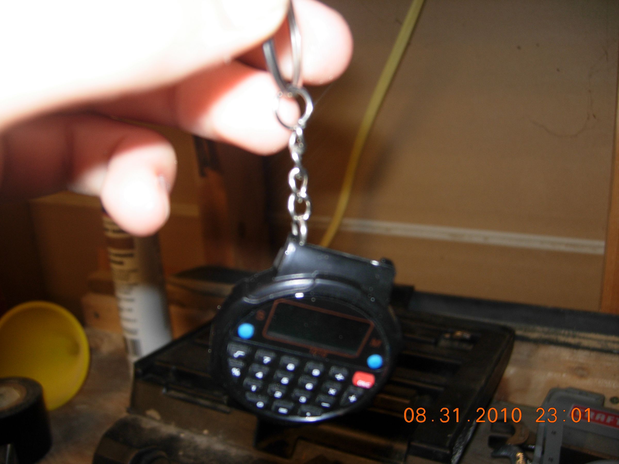 (Calculator) Watch Keychain