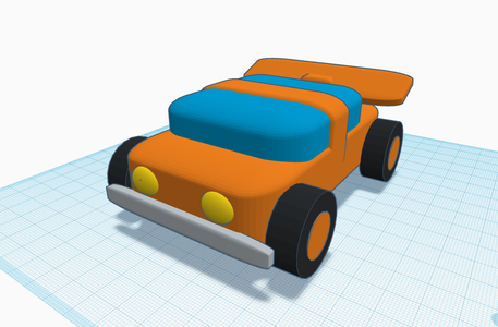 3D Design Sports Car by Liang Jun