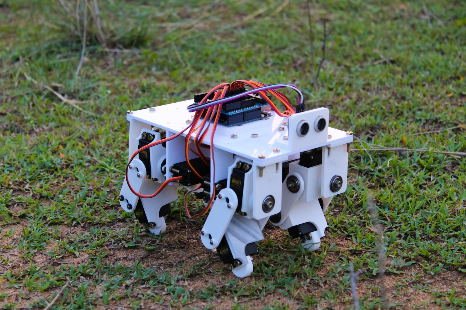 3D Printed Arduino Powered Quadruped Robot : 13 Steps (with Pictures ...