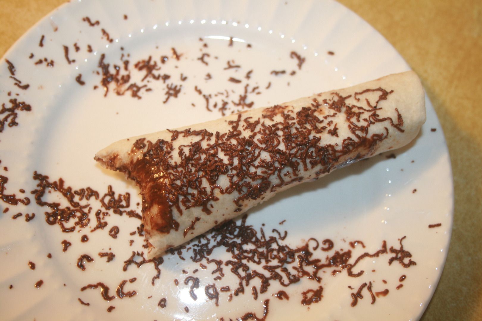 Three Ingredient Chocolate Enchilada 5 Steps Instructables