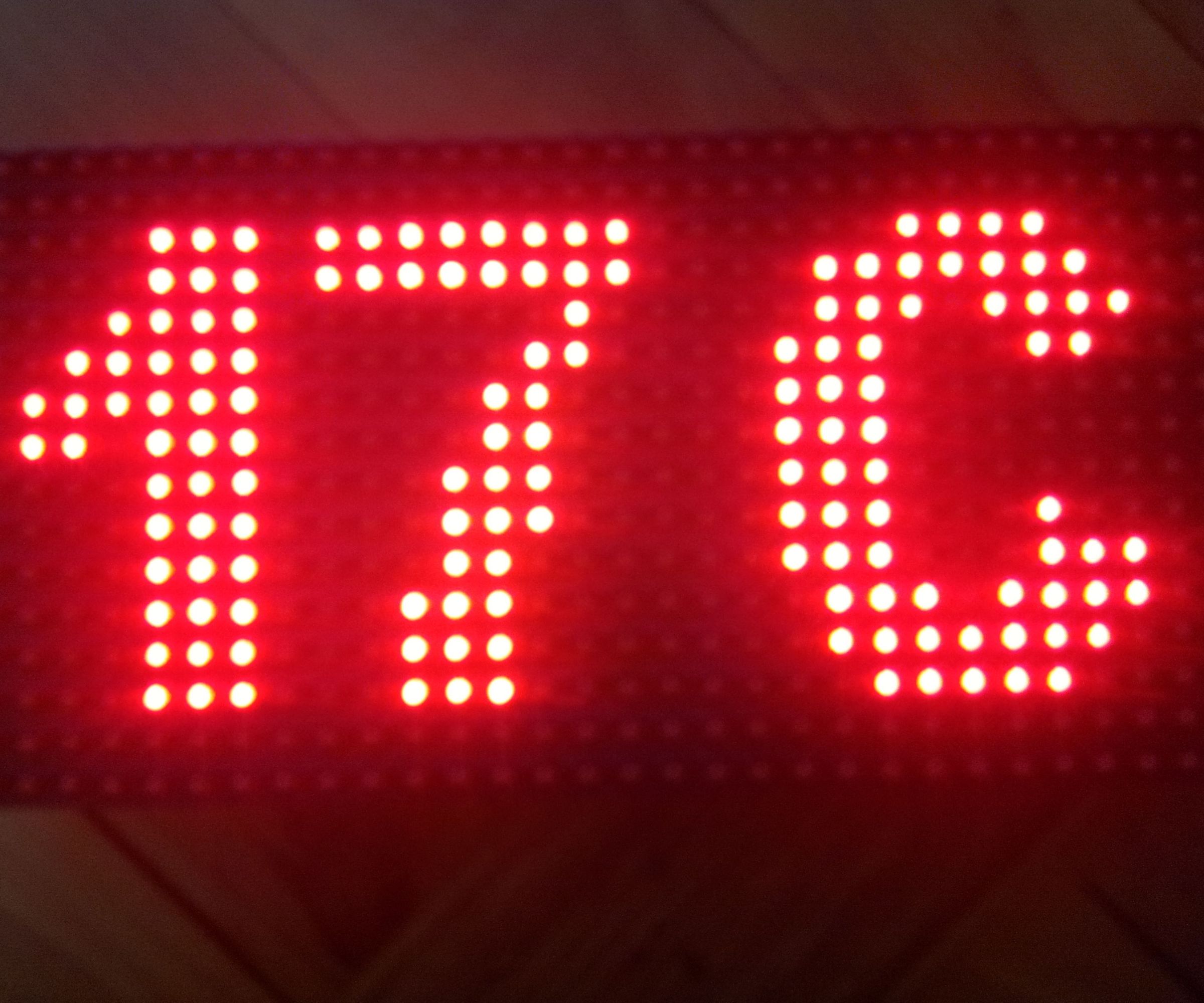 Large Temp Display