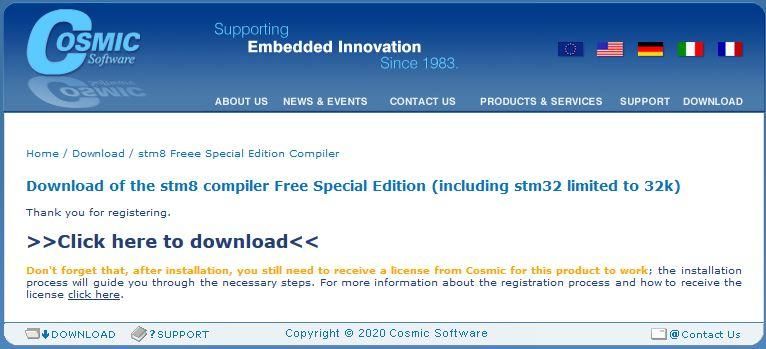 Setup ST Visual Develop With the Cosmic STM8 Compiler : 11 Steps ...