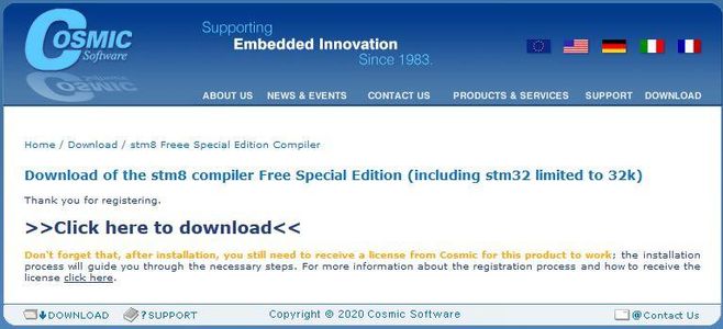 Setup ST Visual Develop With the Cosmic STM8 Compiler : 11 Steps ...