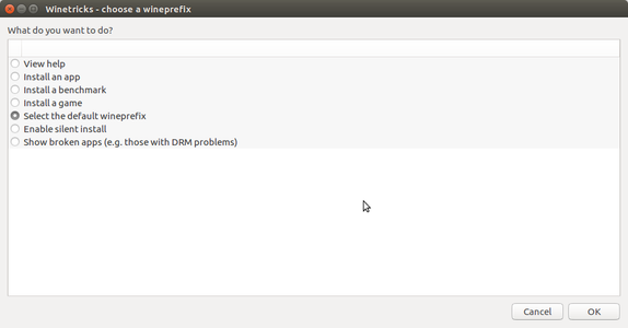 Install Winetricks Packages 