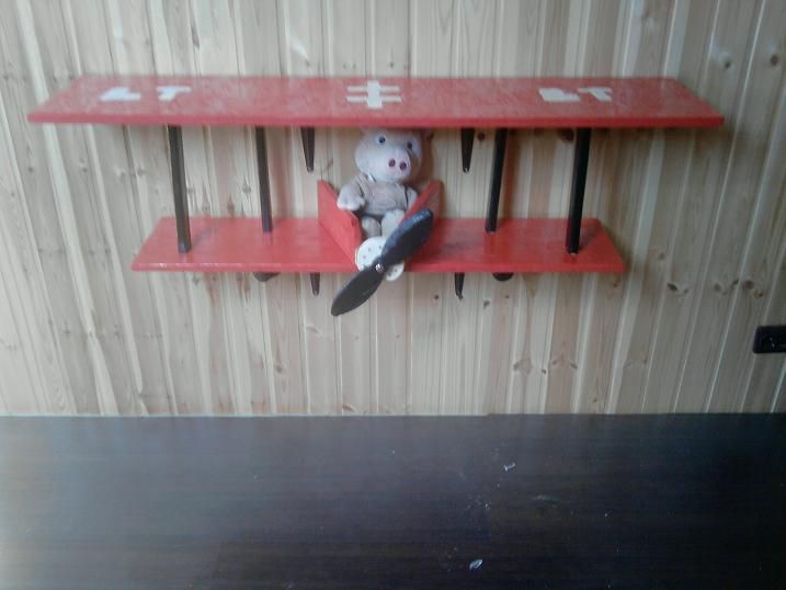 Airplane Shelves for Kids