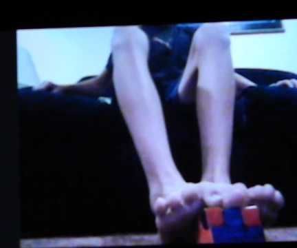 Rubik's Cube With FEET!