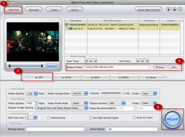 Best App for Free Converting FLV to AVI