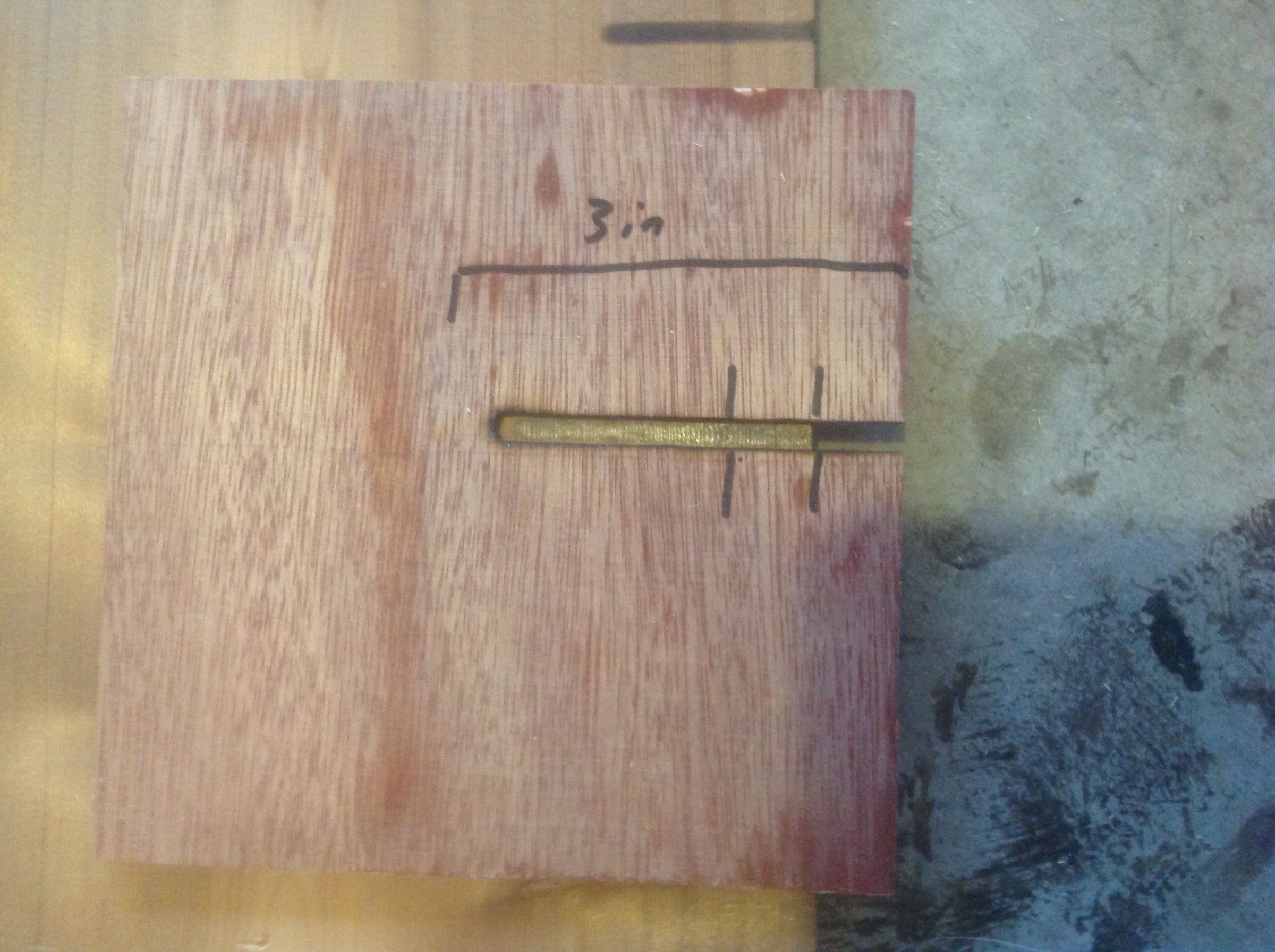Cedar Wood Growth Chart Ruler Using Wood Burning Techniques 6 Steps