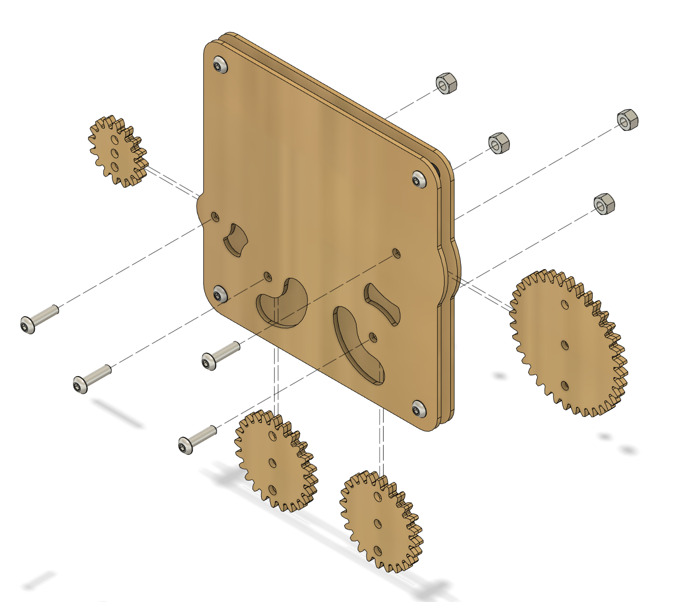 Mechanism Educational Kit - Spur Gears : 4 Steps (with Pictures ...