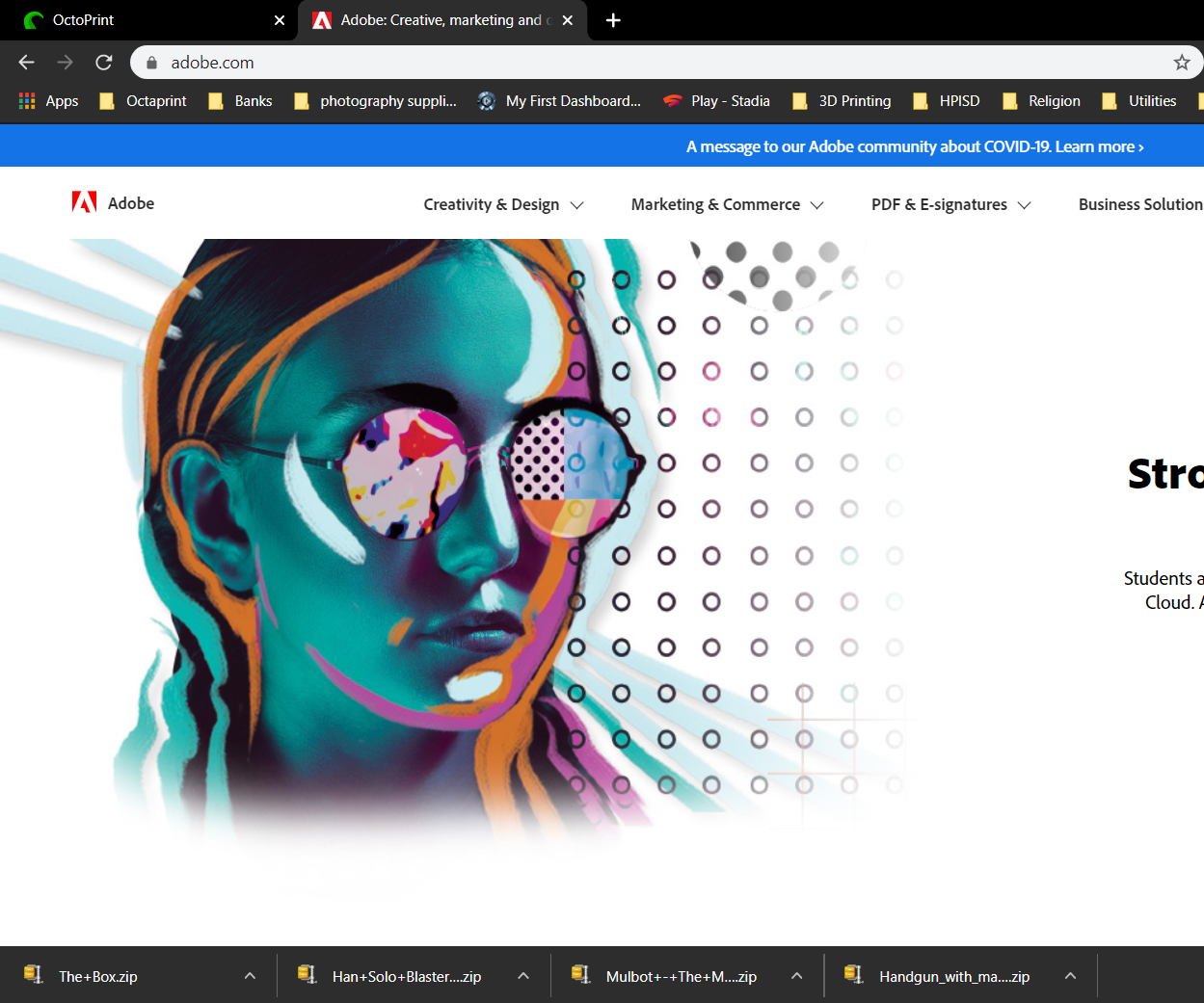 Login to Adobe
