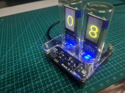 2 DIGIT Lcd Clock