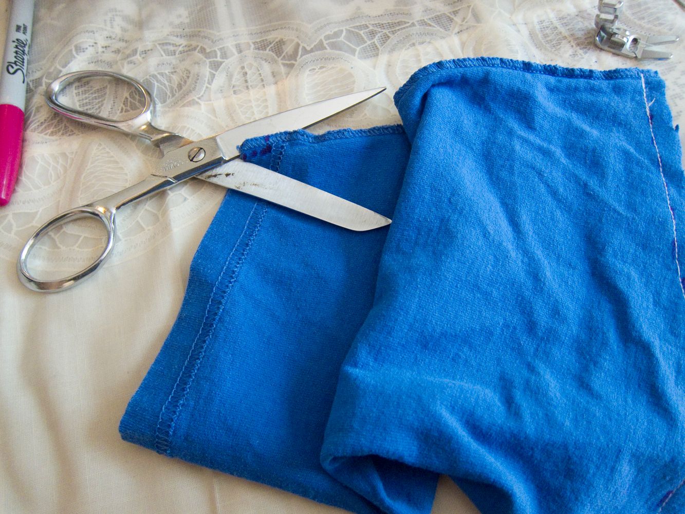 5-Minute Recycled Drawstring Pouch : 6 Steps (with Pictures ...
