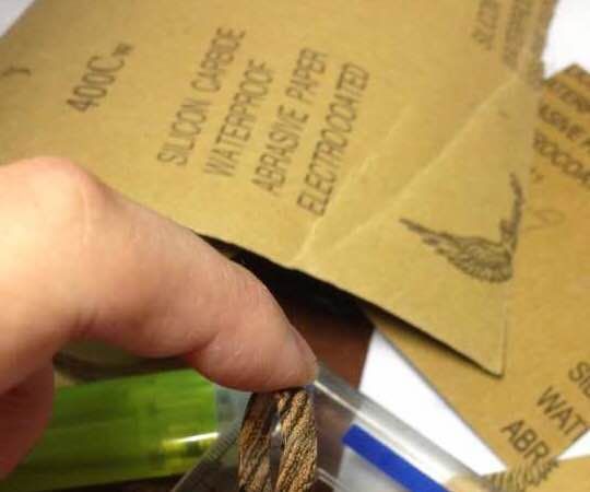 Prepare handmade rings with natural wood