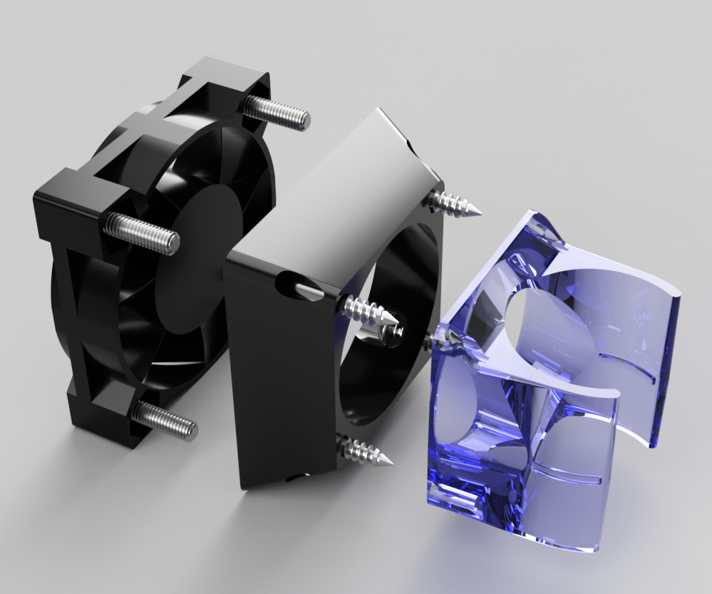 30mm to 40mm Fan Adapter