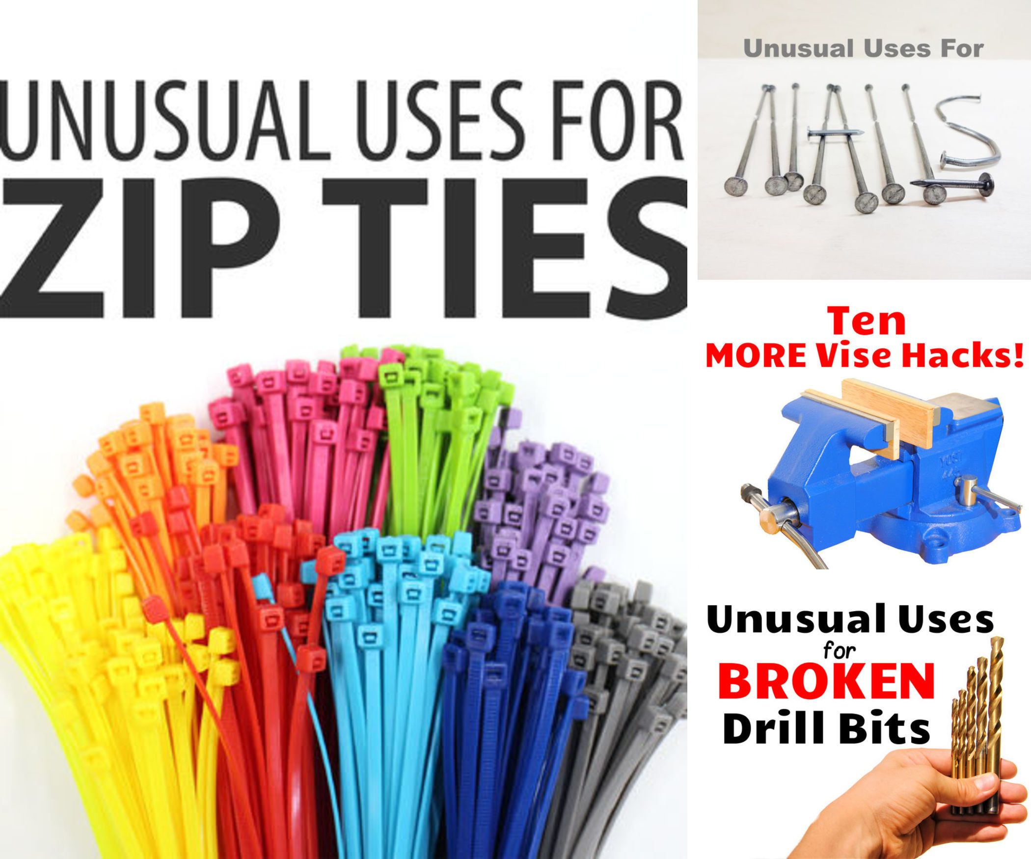 60+ Unusual Uses for Workshop Tools & Materials! the Ultimate Collection!