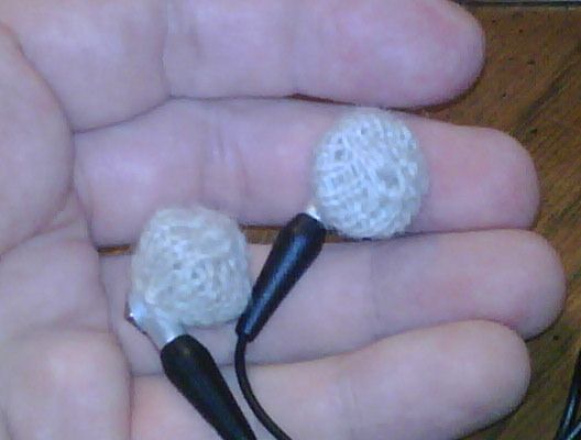 Knit Replacement Pads for Your Earbuds
