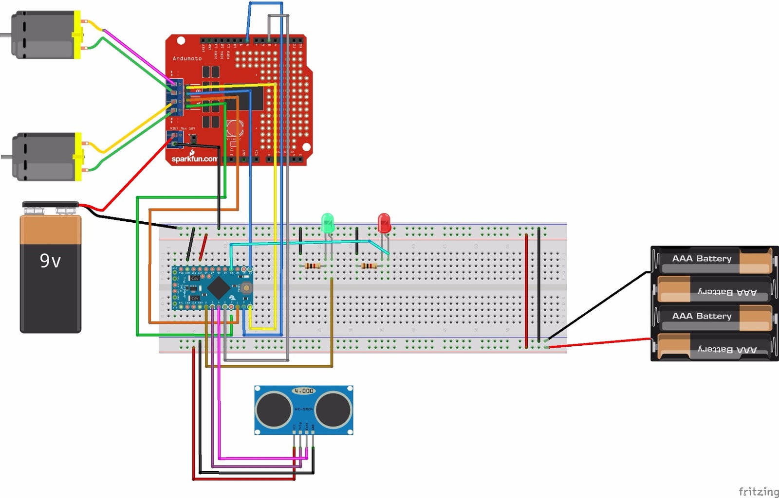 Avoidance Robot Arduino : 3 Steps - Instructables