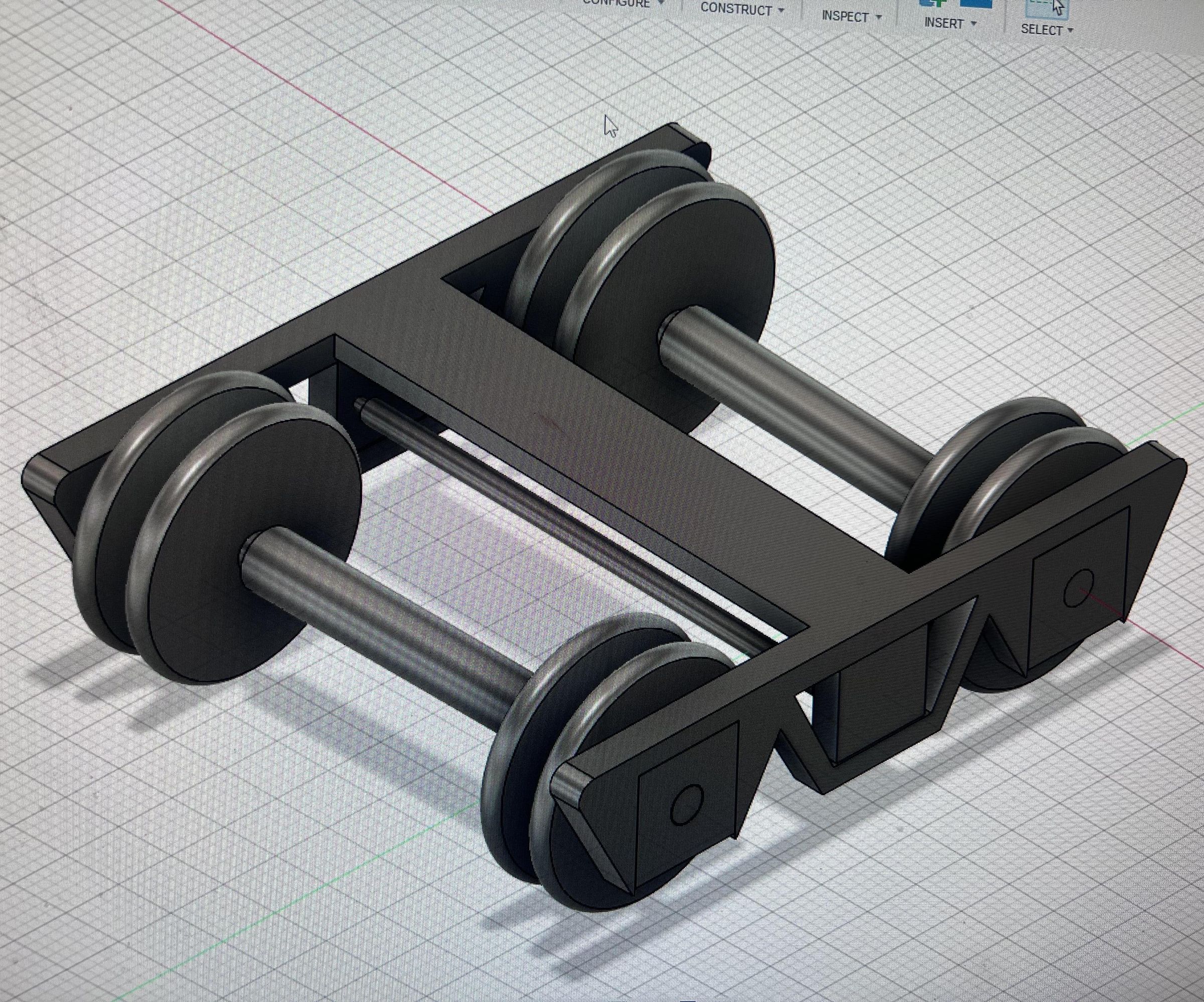 Model Train Wheelset