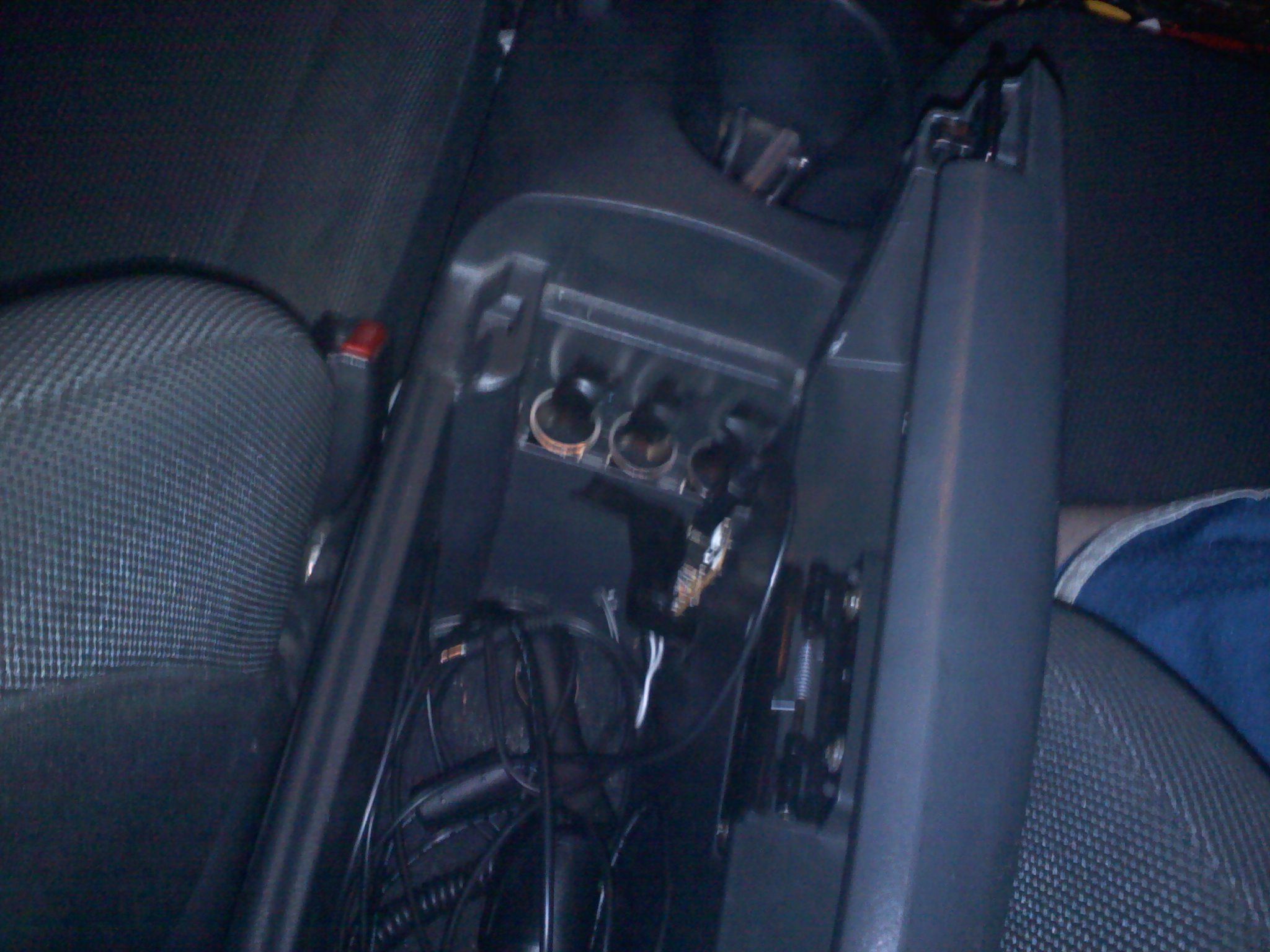 Hard-wire a Splitter /w USB Inside Your Cars Center Armrest Compartment