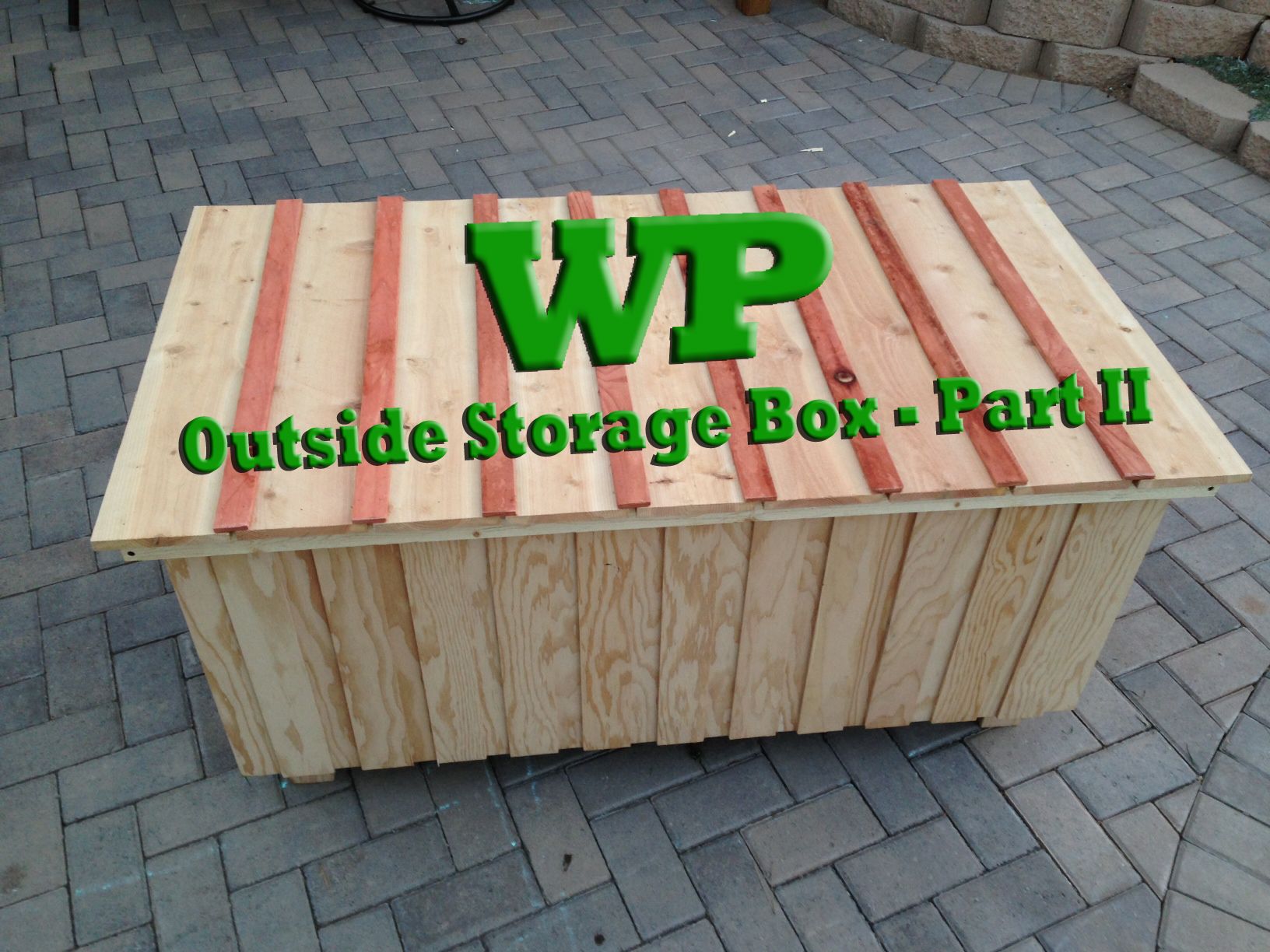 Outside Storage Box - Part II