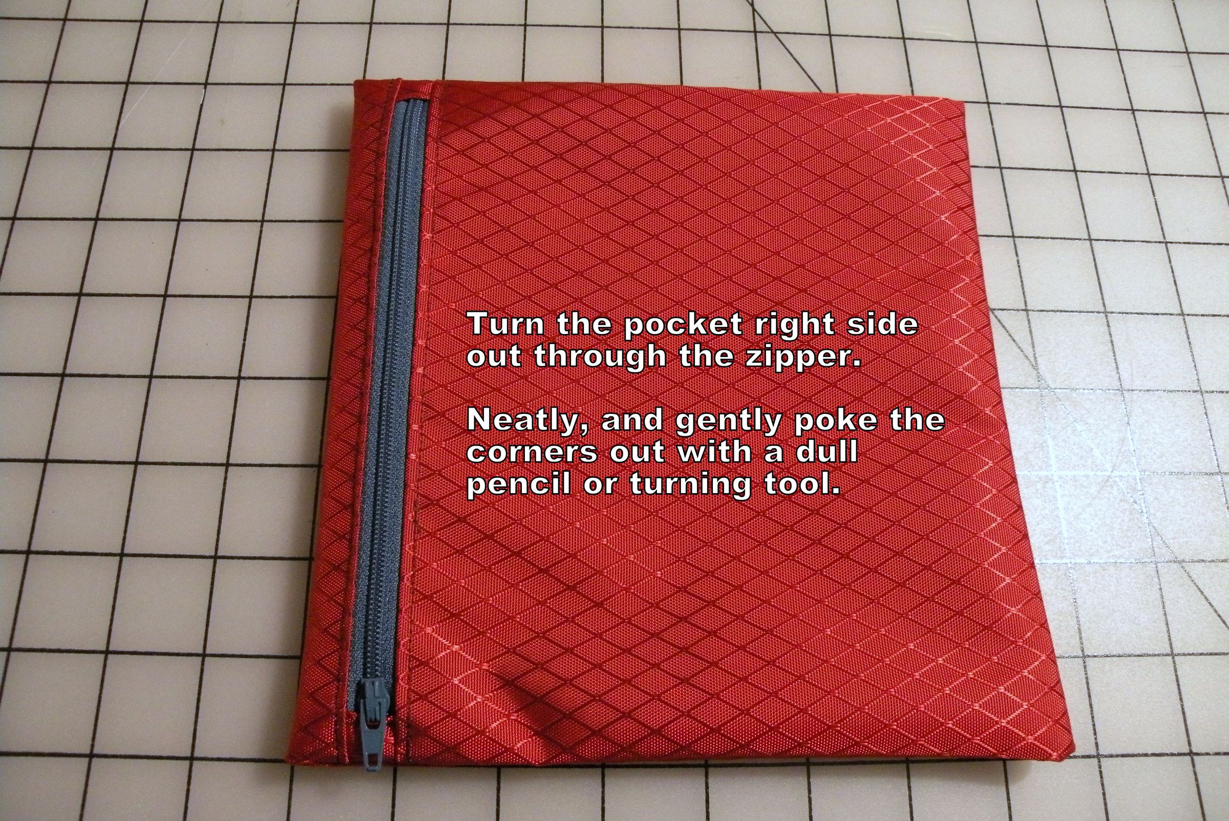 How to Make a Double Pocket for a Snow Skirt 18 Steps (with Pictures