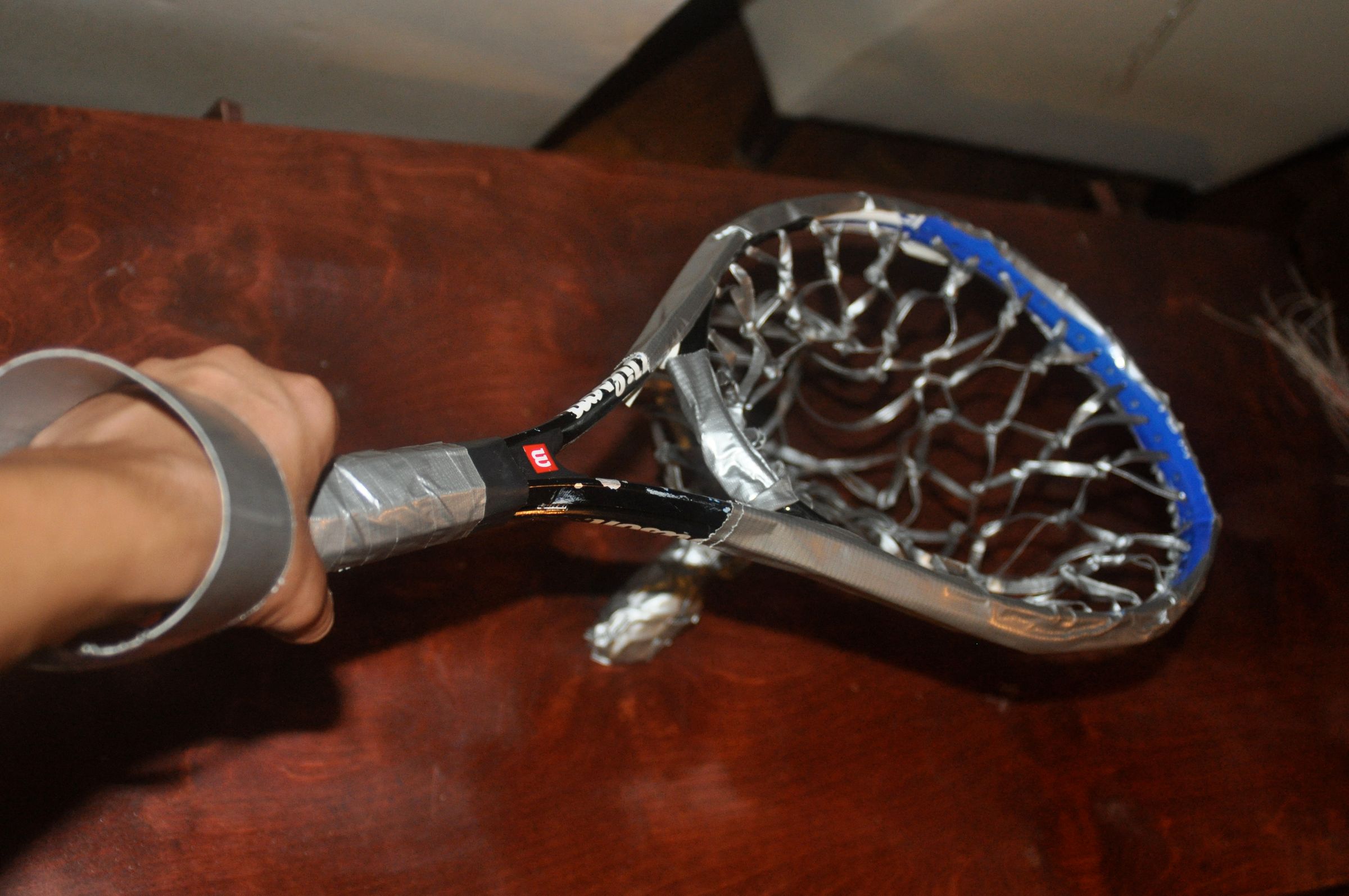 Duct Tape Fishing Net