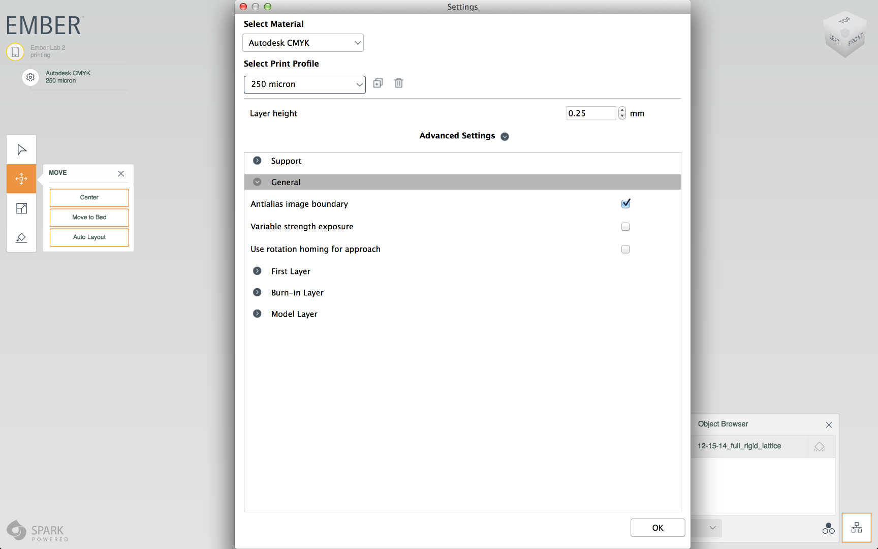 How to Configure Ember for High Speed 3D Printing : 3 Steps (with ...