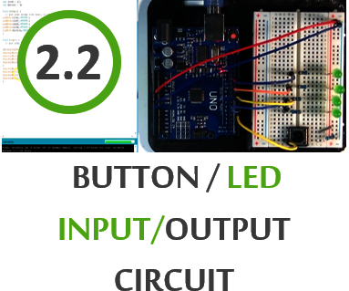 Button LED Input/Output Circuit