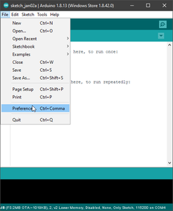 Configuring ESP8266 NodeMCU