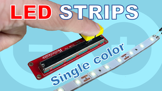How to Control LED Strips With Arduino – Part 1: Single-Color Strips ...