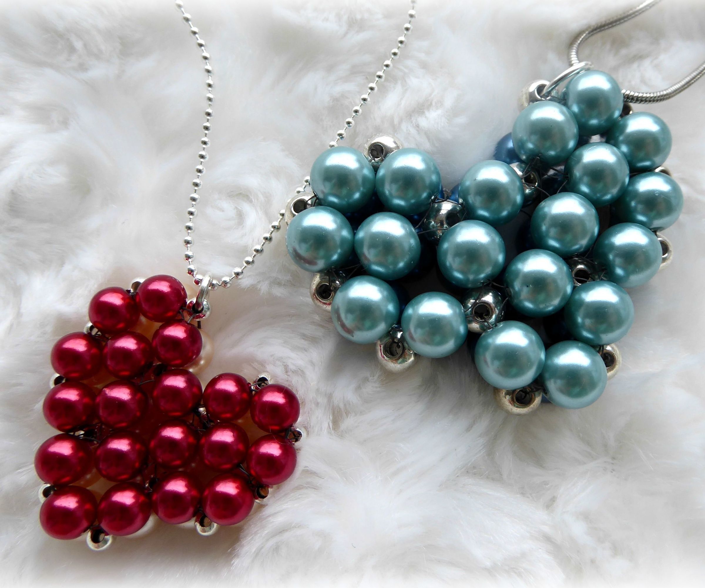 Beaded Heartlocket With Secret Message 