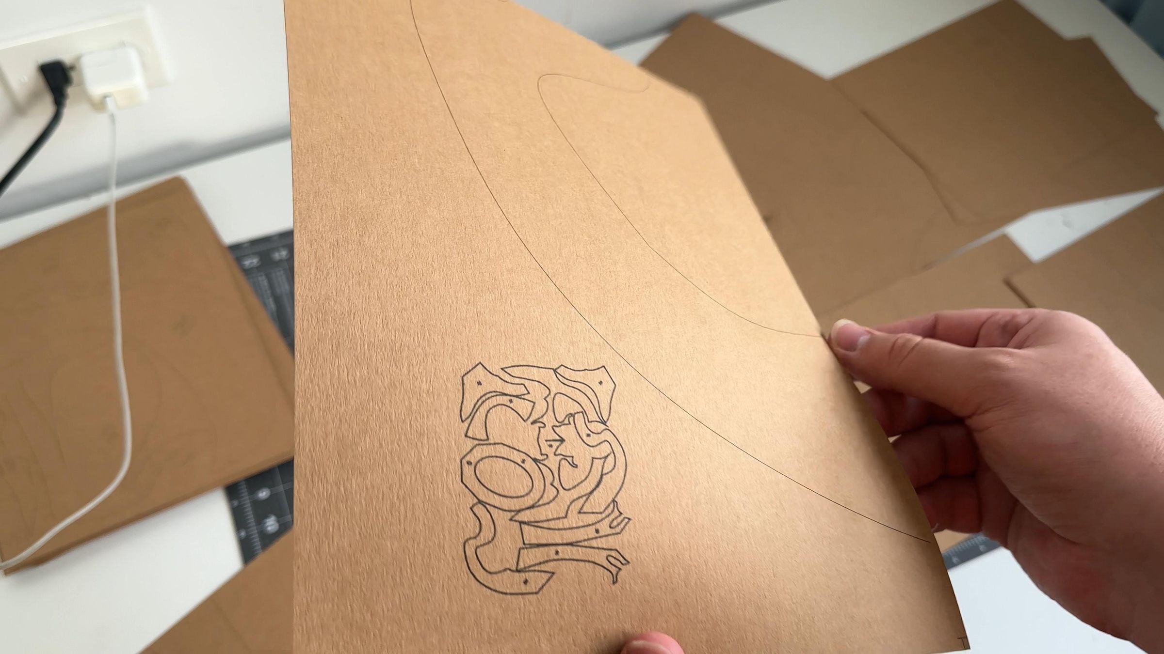 Align the Cardboard Sheets