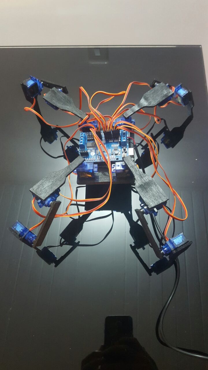 Spider Robot With Arduino - Araña Robótica Con Arduino : 7 Steps (with ...