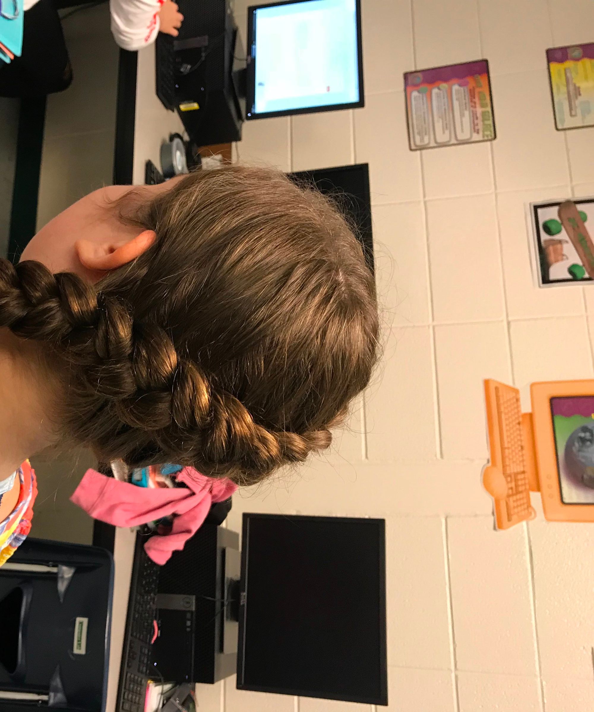 Wraparound Dutch Braid
