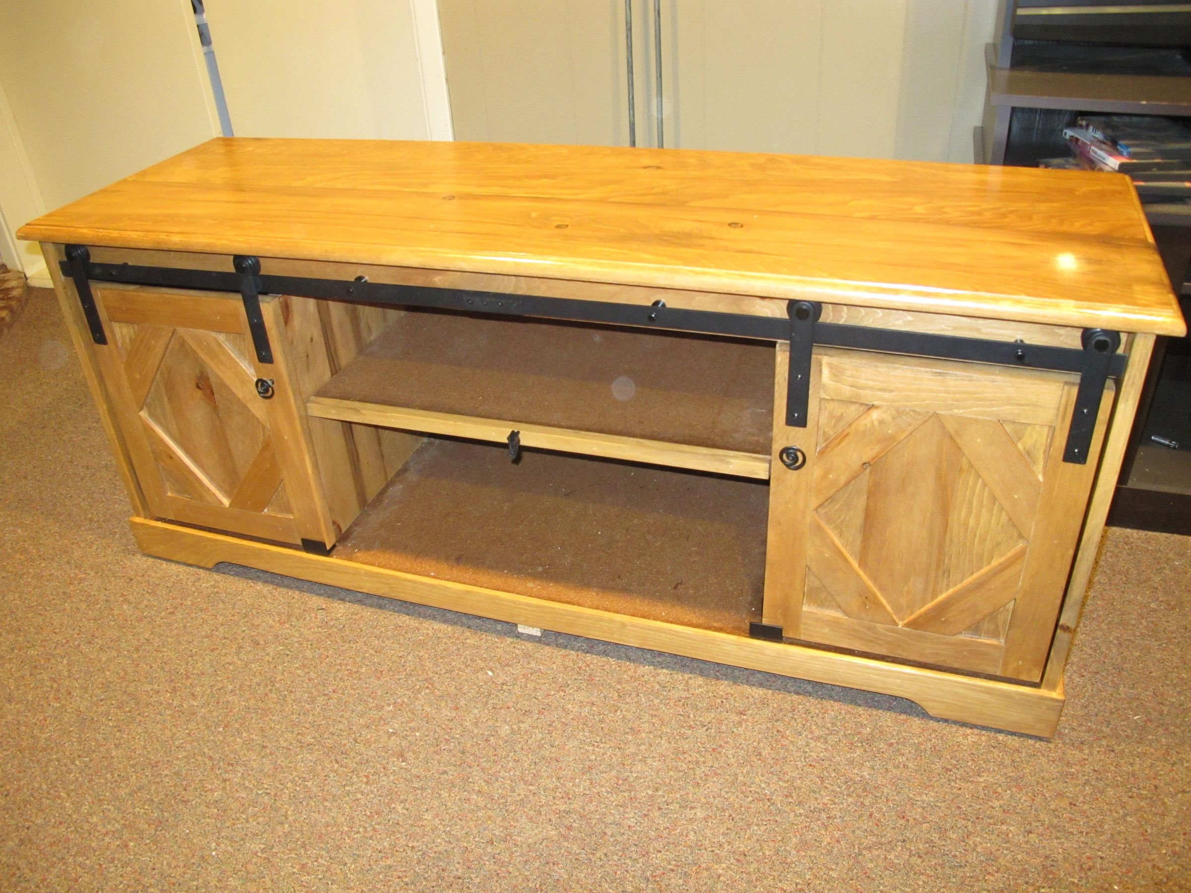 Barn Door Tv Cabinet