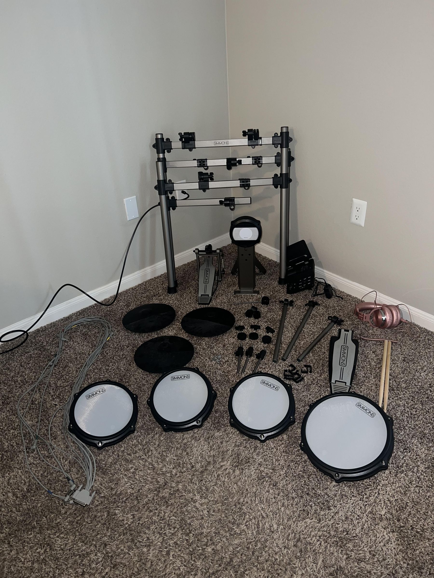 Setting Up Simmons Titan 50 Drum Kit : 13 Steps - Instructables