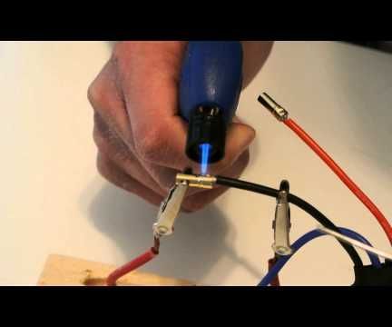How to Solder a Bullet Connector With a Torch or Lighter